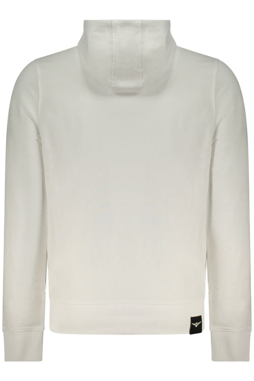 ACCADEMIA MILITARE FELPA CON ZIP UOMO BIANCO