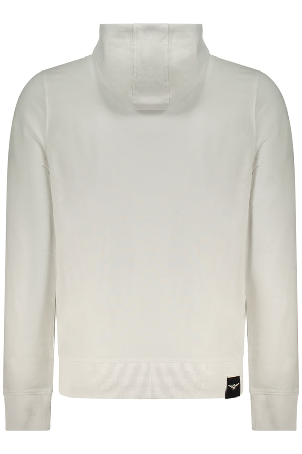ACCADEMIA MILITARE FELPA CON ZIP UOMO BIANCO