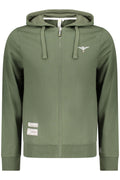 ACCADEMIA MILITARE FELPA CON ZIP UOMO VERDE