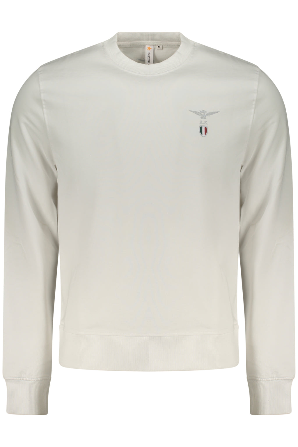 ACCADEMIA MILITARE FELPA SENZA ZIP UOMO BIANCO