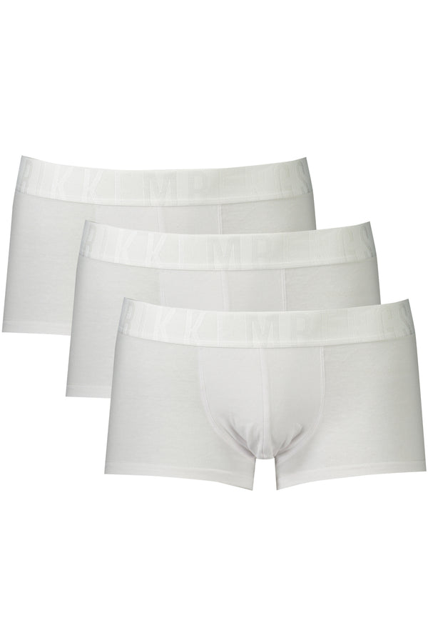 BIKKEMBERGS BOXER bianco  per uomo