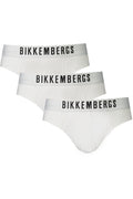 BIKKEMBERGS SLIP bianco  per uomo