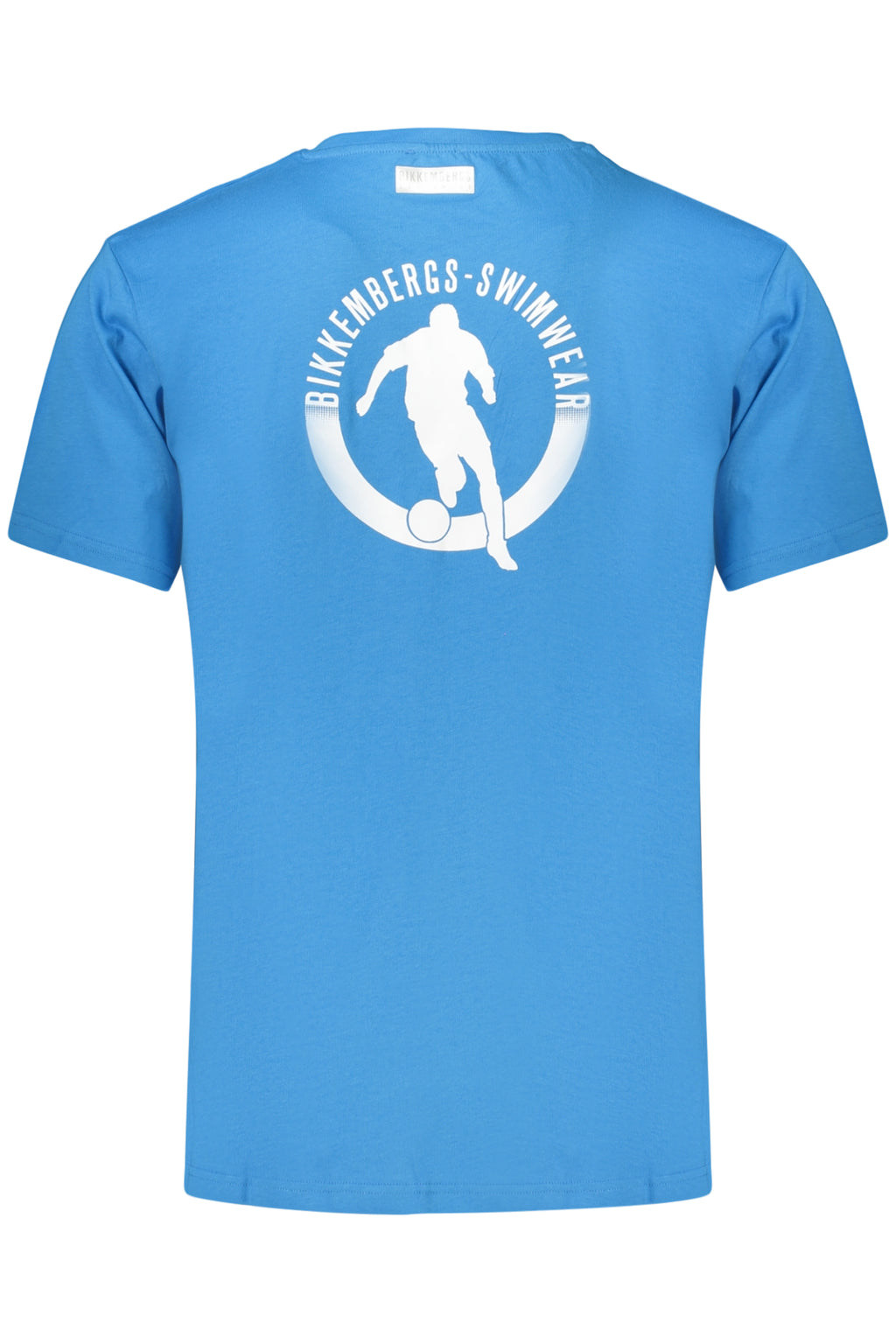 BIKKEMBERGS T-SHIRT MANICHE CORTE UOMO AZZURRO