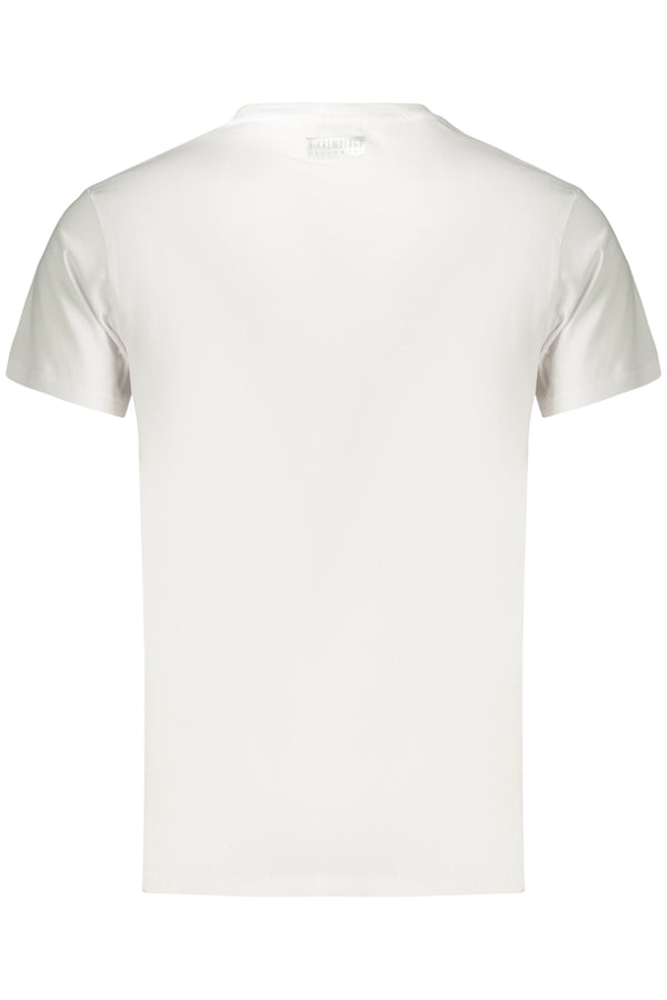 BIKKEMBERGS T-SHIRT MANICHE CORTE UOMO BIANCO