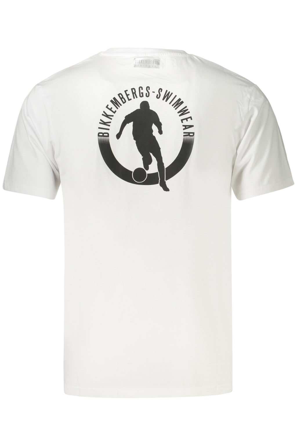 BIKKEMBERGS T-SHIRT MANICHE CORTE UOMO BIANCO