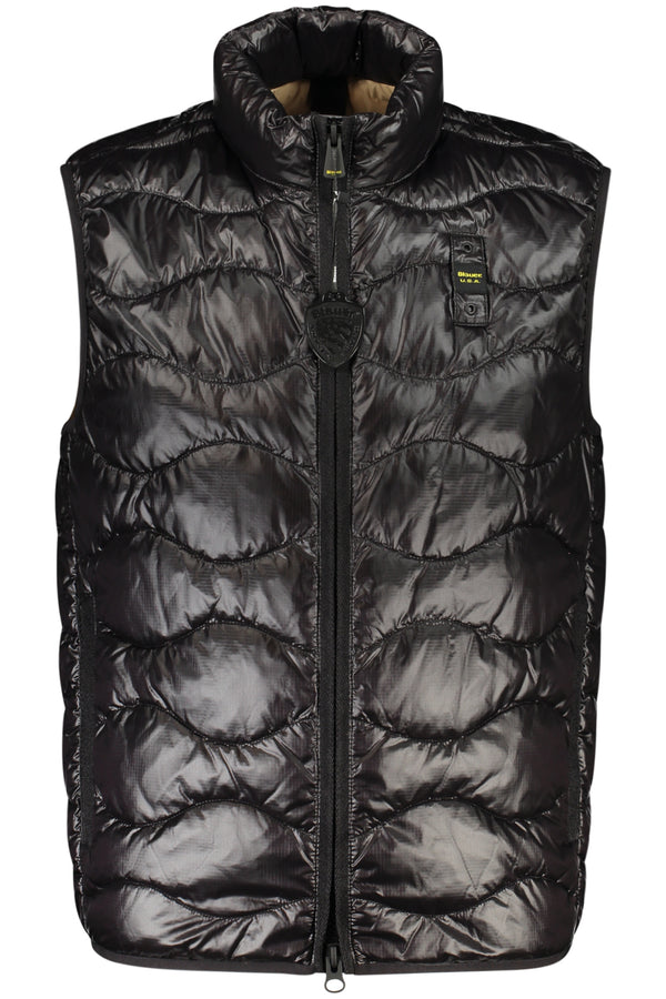 BLAUER APPAREL SMANICATO UOMO NERO