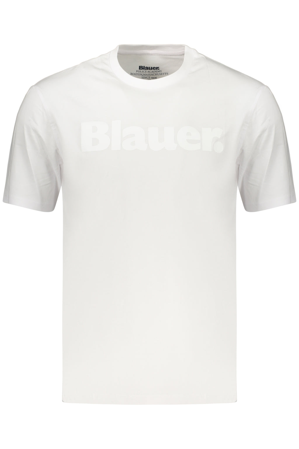 BLAUER APPAREL T-SHIRT MANICHE CORTE UOMO BIANCO