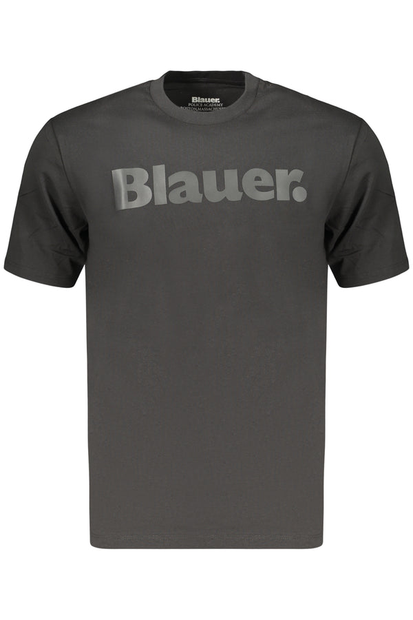 BLAUER APPAREL T-SHIRT MANICHE CORTE UOMO NERO