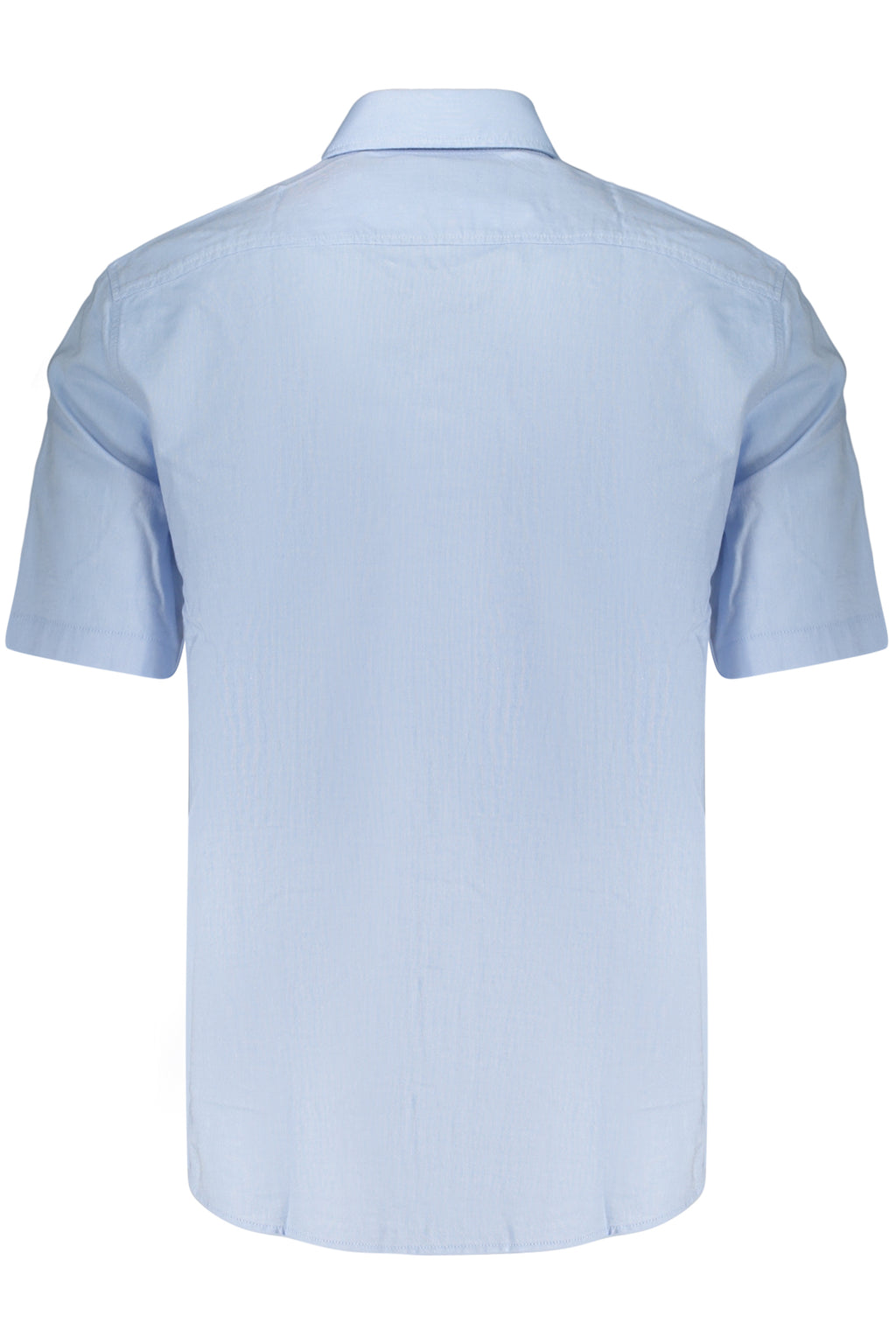 BOSS CAMICIA MANICHE CORTE UOMO AZZURRO