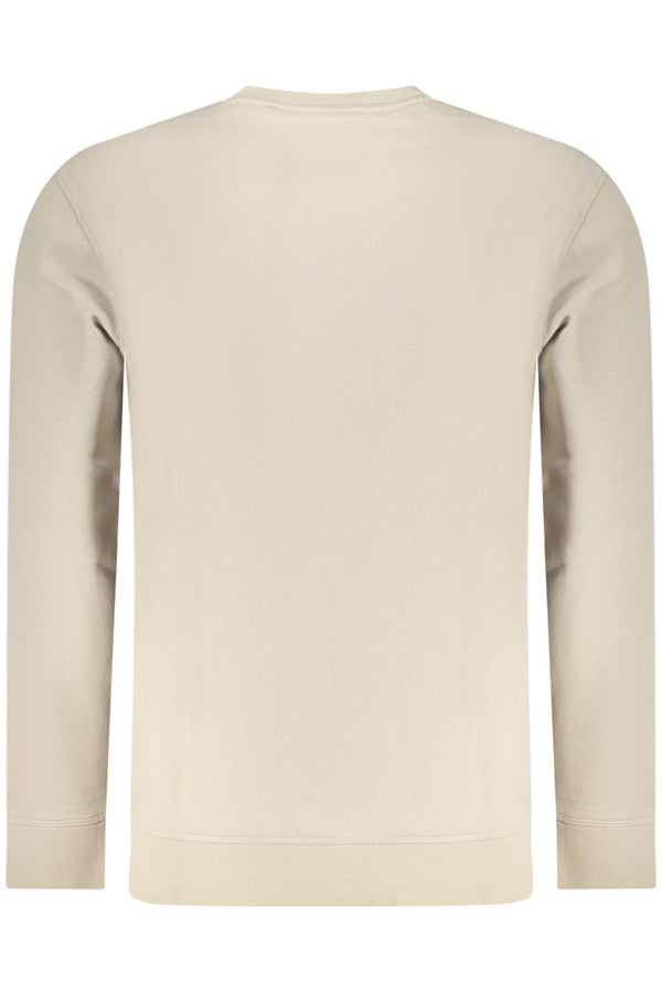 BOSS FELPA SENZA ZIP UOMO BEIGE