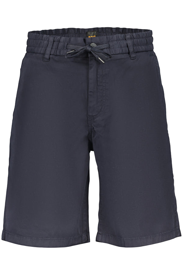 BOSS PANTALONE BERMUDA UOMO BLU