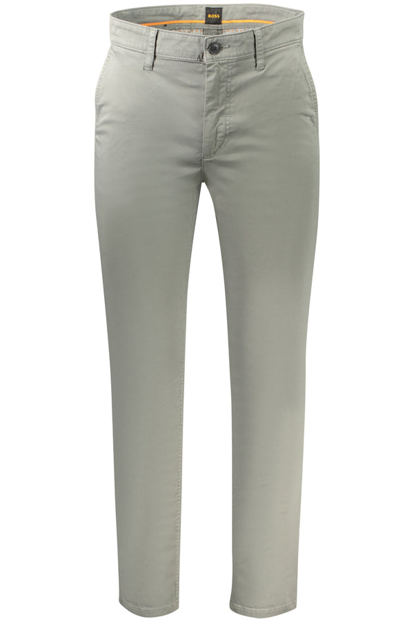 BOSS PANTALONE UOMO VERDE