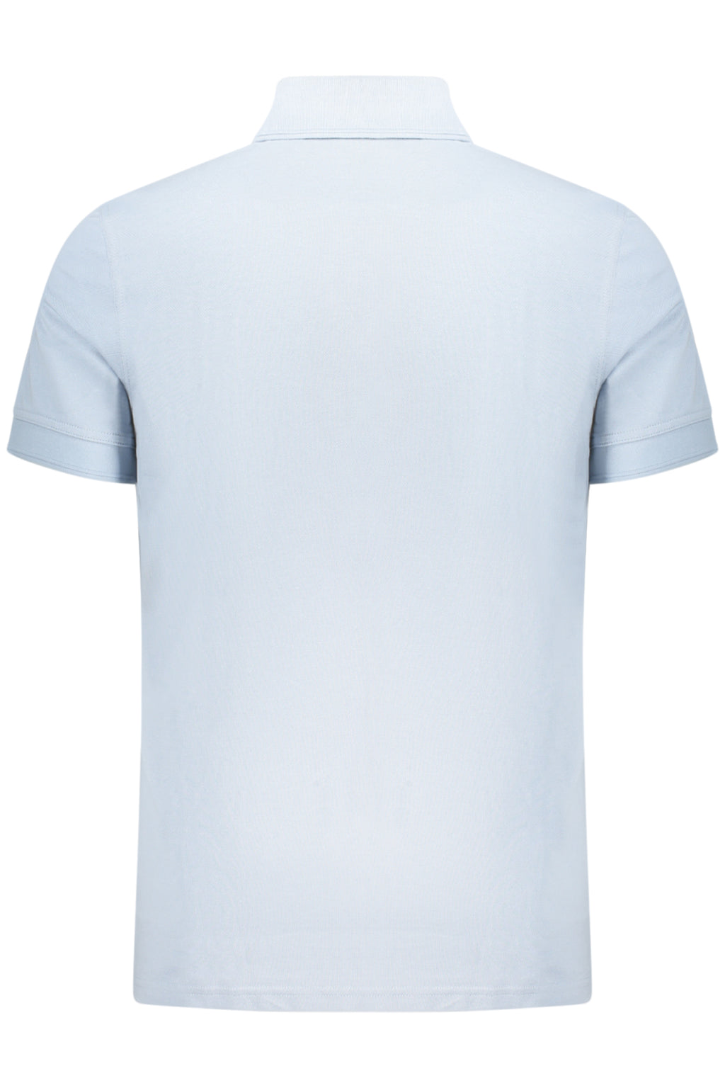 BOSS POLO MANICHE CORTE UOMO AZZURRO