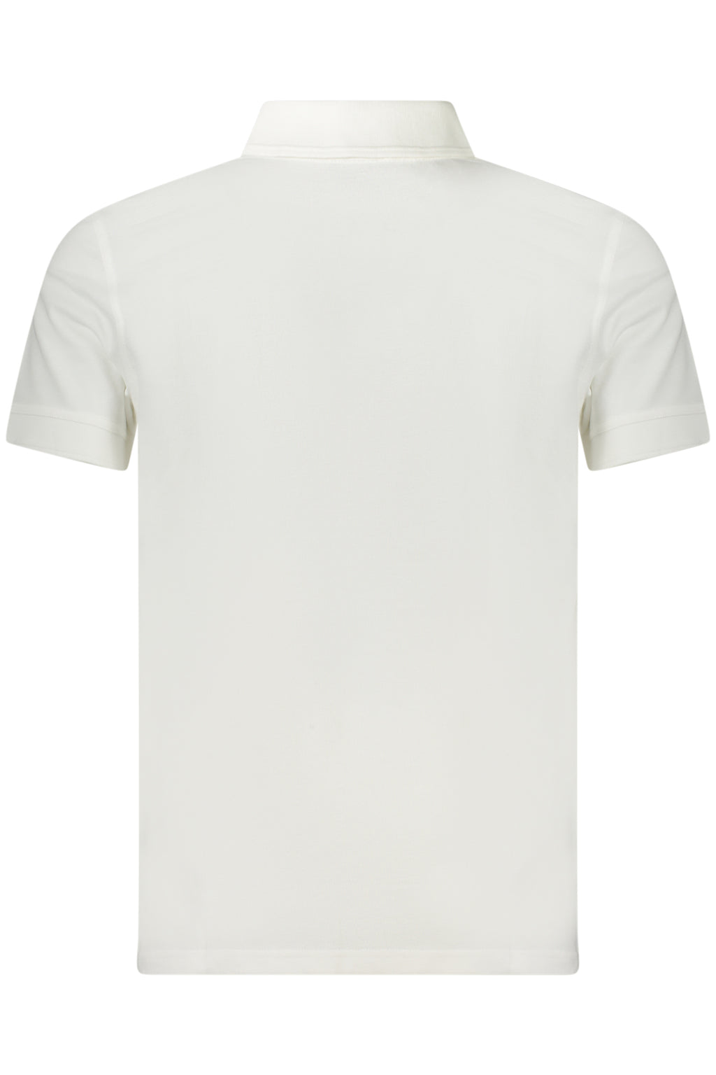BOSS POLO MANICHE CORTE UOMO BIANCO