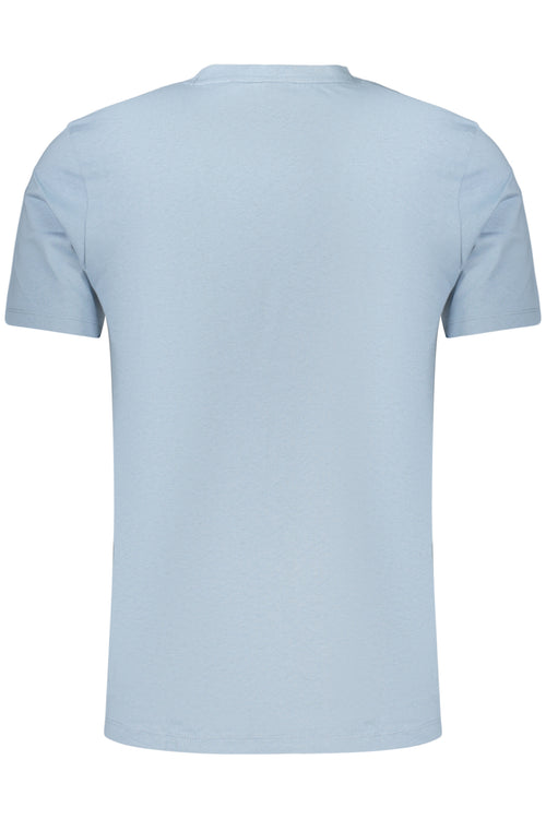 BOSS T-SHIRT MANICHE CORTE UOMO AZZURRO