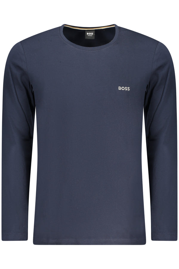 BOSS T-SHIRT MANICHE LUNGHE UOMO BLU