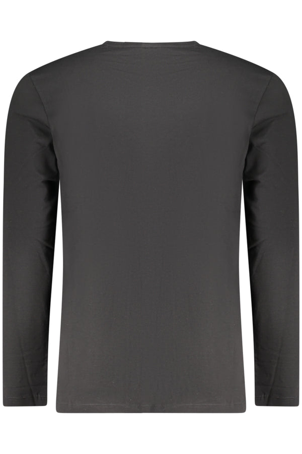 BOSS T-SHIRT MANICHE LUNGHE UOMO NERO