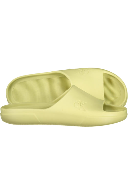 CALVIN KLEIN CALZATURA CIABATTA giallo  per uomo