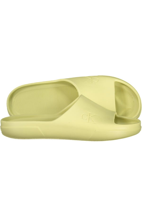 CALVIN KLEIN CALZATURA CIABATTA UOMO GIALLO