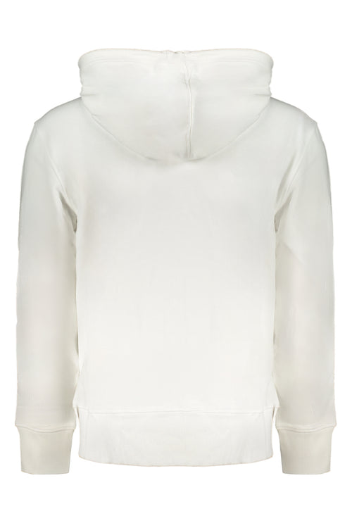 CALVIN KLEIN FELPA CON ZIP bianco  per uomo