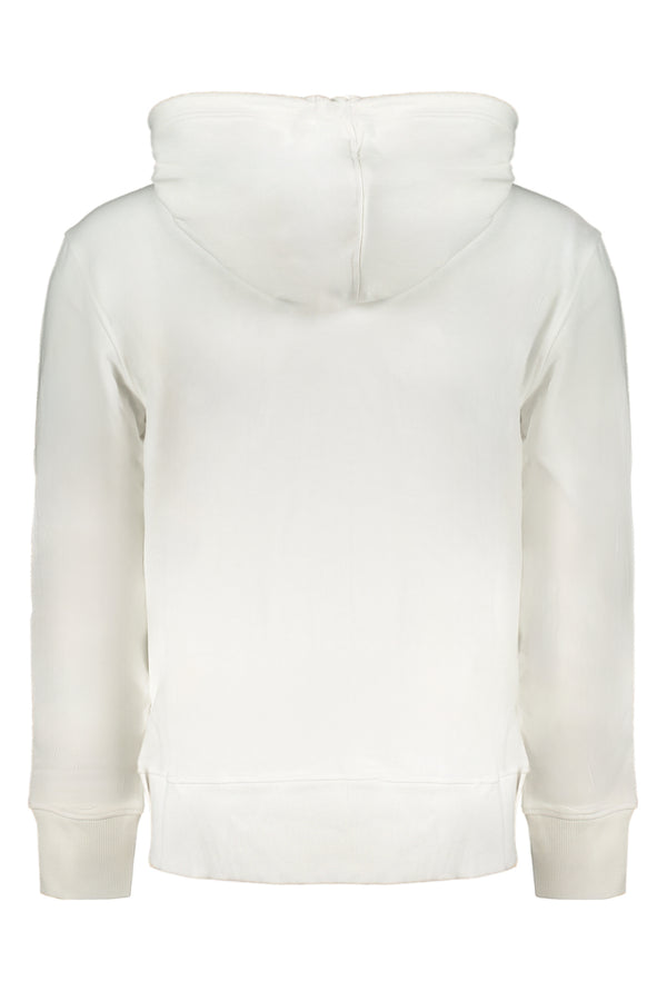 CALVIN KLEIN FELPA CON ZIP UOMO BIANCO