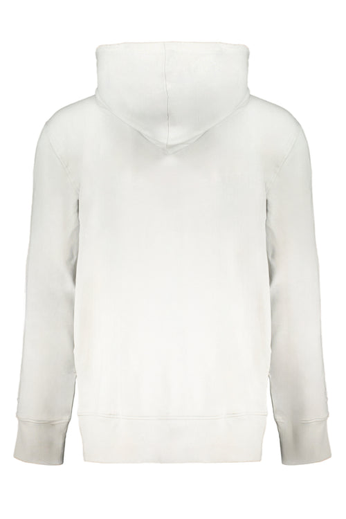 CALVIN KLEIN FELPA CON ZIP UOMO GRIGIO