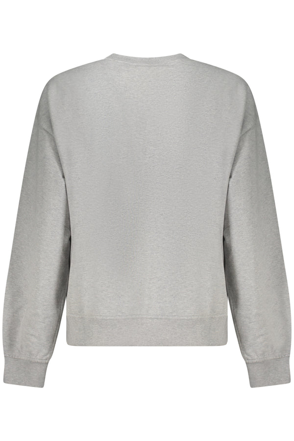 CALVIN KLEIN FELPA SENZA ZIP DONNA GRIGIO