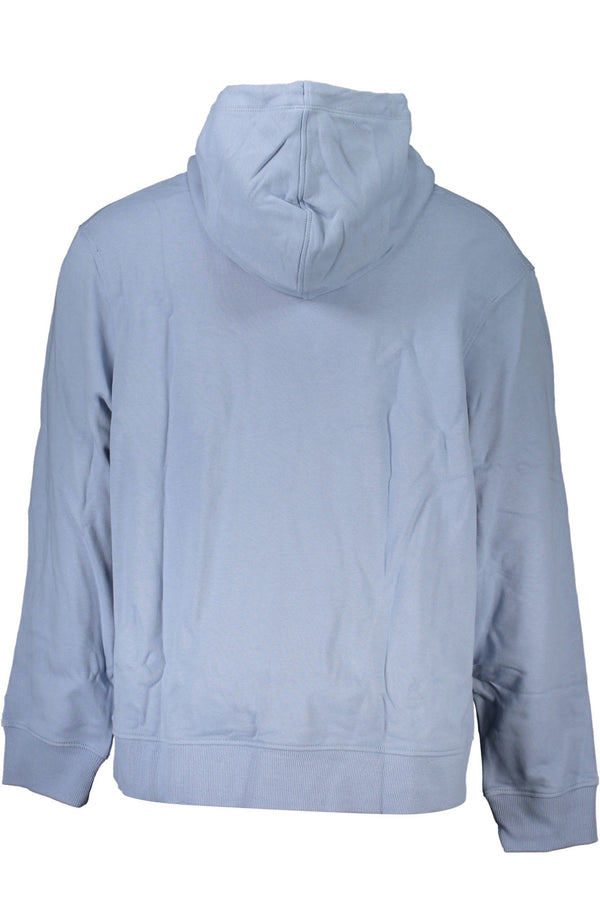 CALVIN KLEIN FELPA SENZA ZIP UOMO AZZURRO