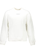 CALVIN KLEIN FELPA SENZA ZIP UOMO BIANCO