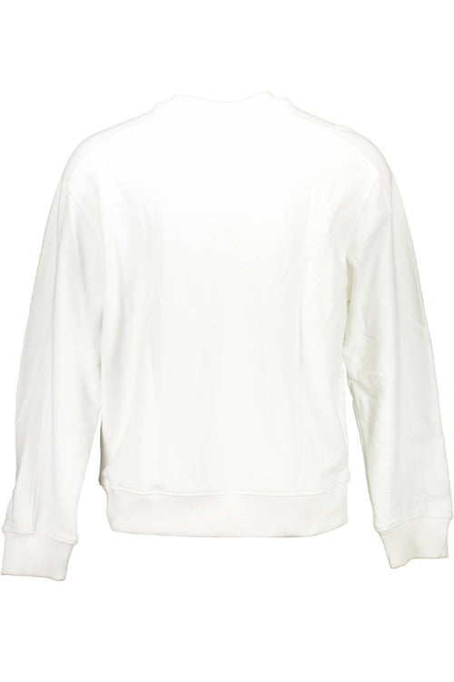 CALVIN KLEIN FELPA SENZA ZIP bianco  per uomo