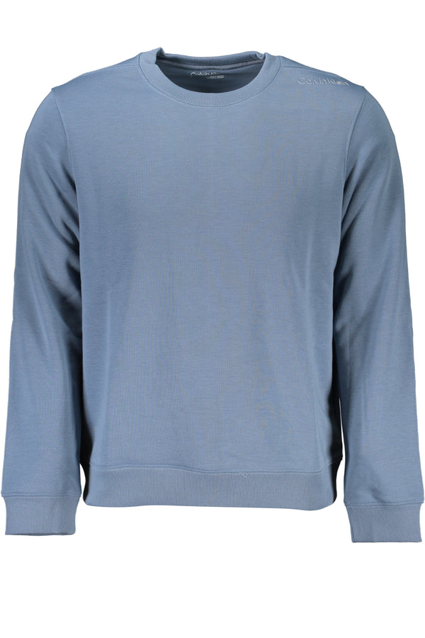 CALVIN KLEIN FELPA SENZA ZIP UOMO BLU