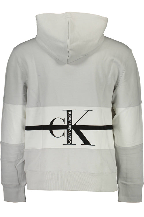 CALVIN KLEIN FELPA SENZA ZIP UOMO GRIGIO