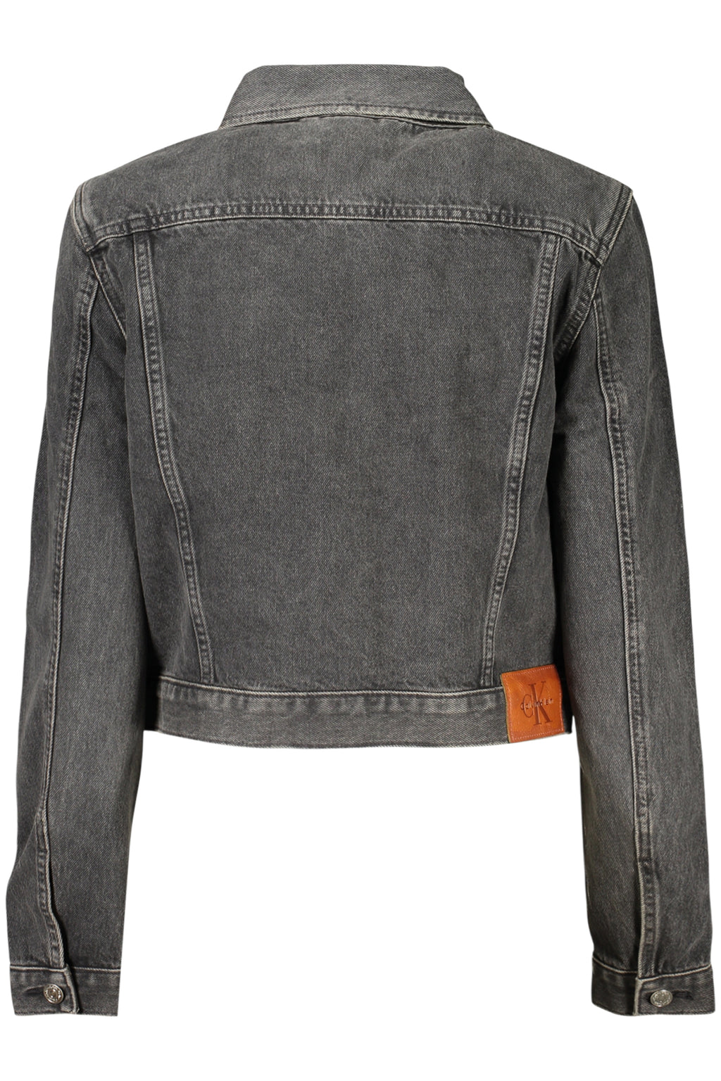 CALVIN KLEIN GIUBBOTTO IN JEANS DONNA NERO