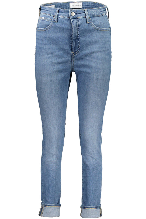 CALVIN KLEIN JEANS DENIM DONNA AZZURRO