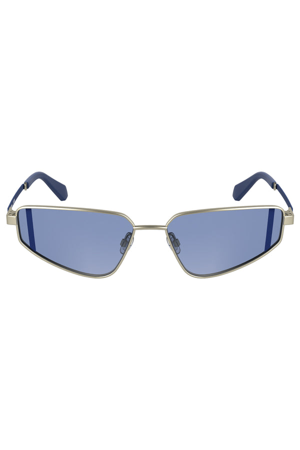 CALVIN KLEIN OCCHIALE DA SOLE DONNA ARGENTO