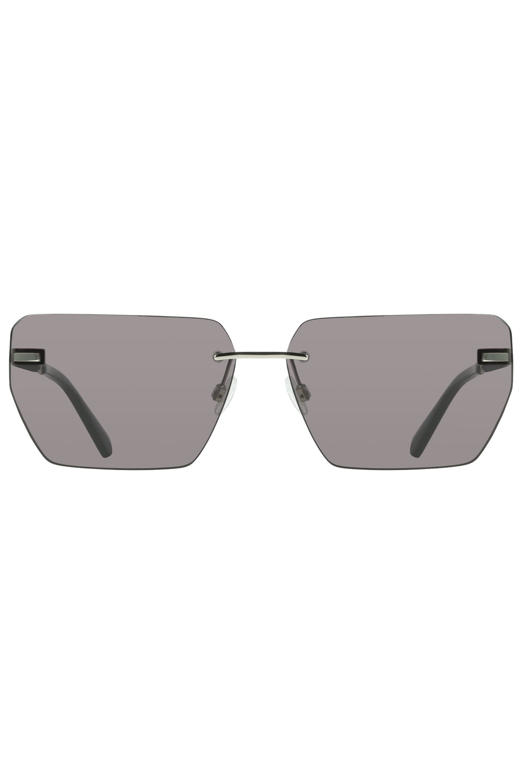 CALVIN KLEIN OCCHIALE DA SOLE UOMO ARGENTO