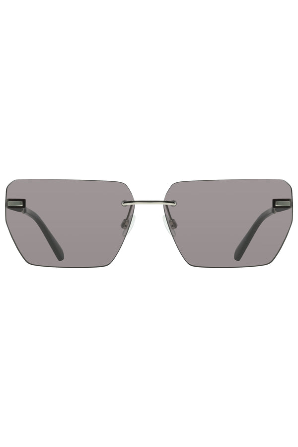 CALVIN KLEIN OCCHIALE DA SOLE UOMO ARGENTO