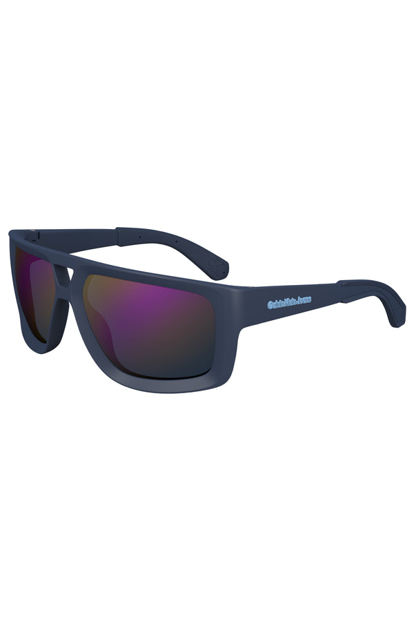 CALVIN KLEIN OCCHIALE DA SOLE UOMO BLU