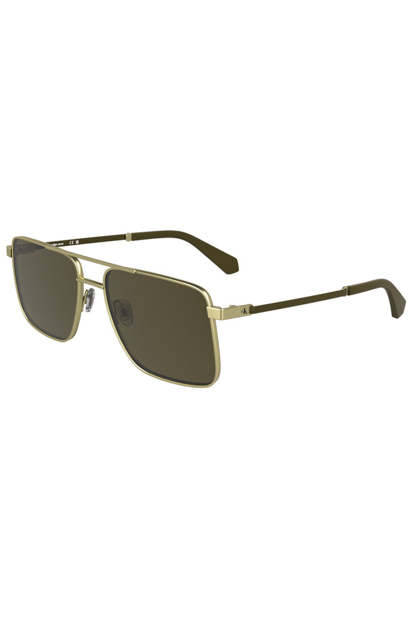 CALVIN KLEIN OCCHIALE DA SOLE UOMO ORO