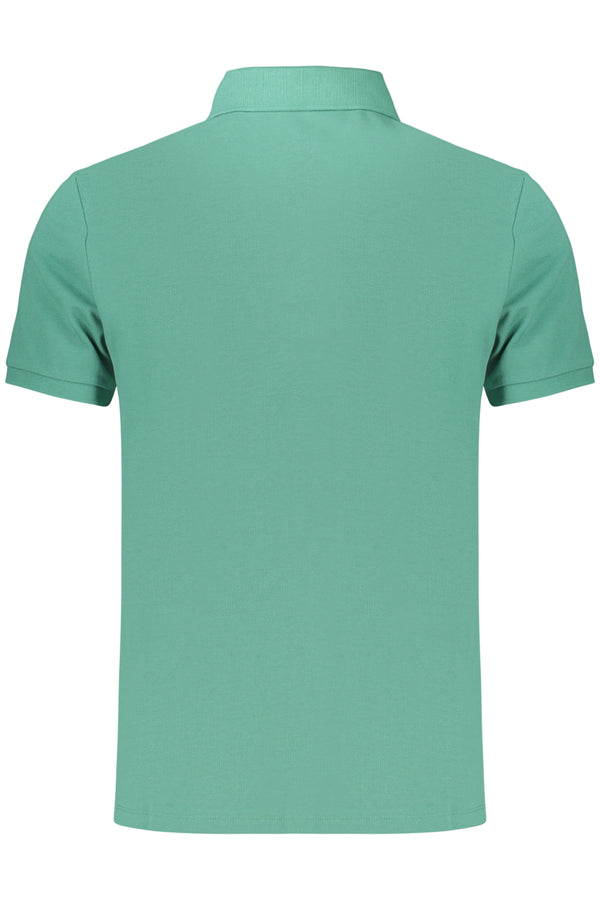 CALVIN KLEIN POLO MANICHE CORTE UOMO VERDE