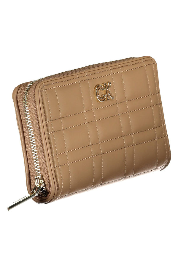 CALVIN KLEIN PORTAFOGLIO DONNA BEIGE