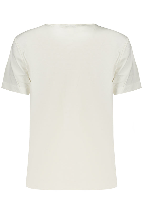 CALVIN KLEIN T-SHIRT MANICHE CORTE DONNA BIANCO