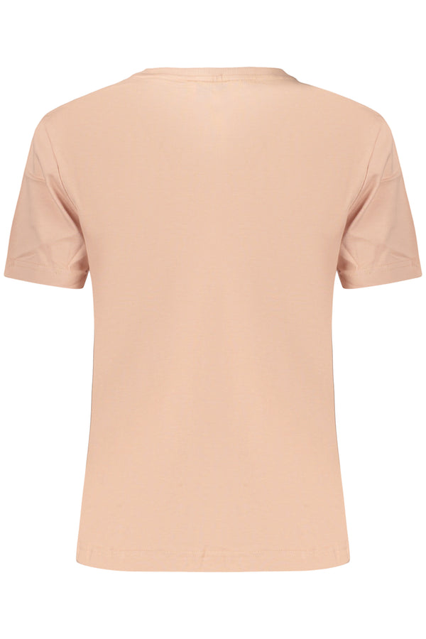 CALVIN KLEIN T-SHIRT MANICHE CORTE DONNA ROSA