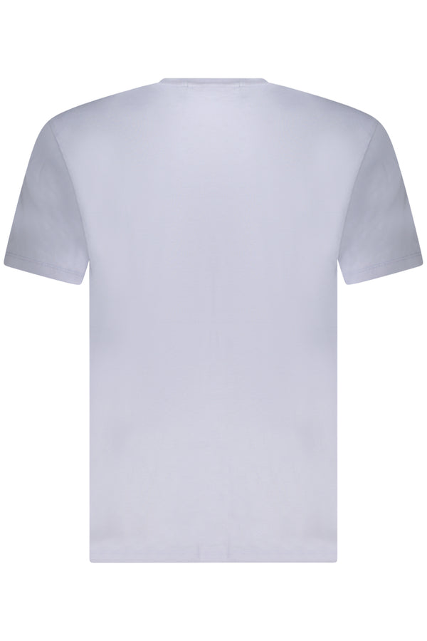 CALVIN KLEIN T-SHIRT MANICHE CORTE UOMO AZZURRO