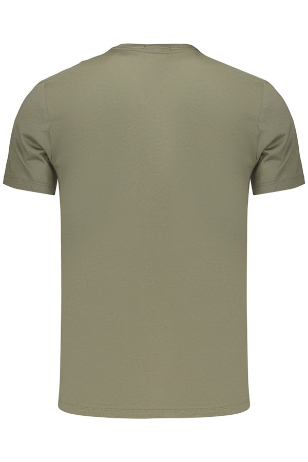 CALVIN KLEIN T-SHIRT MANICHE CORTE UOMO VERDE