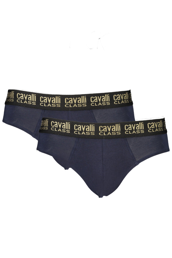 CAVALLI CLASS SLIP UOMO BLU