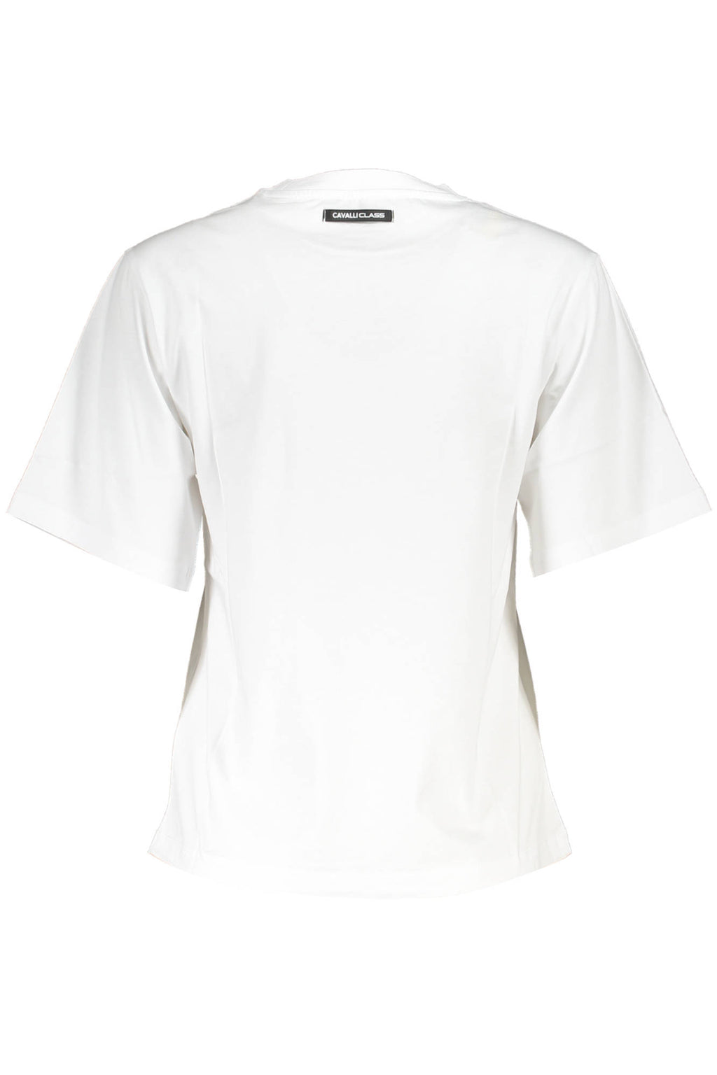 CAVALLI CLASS T-SHIRT MANICHE CORTE DONNA BIANCO
