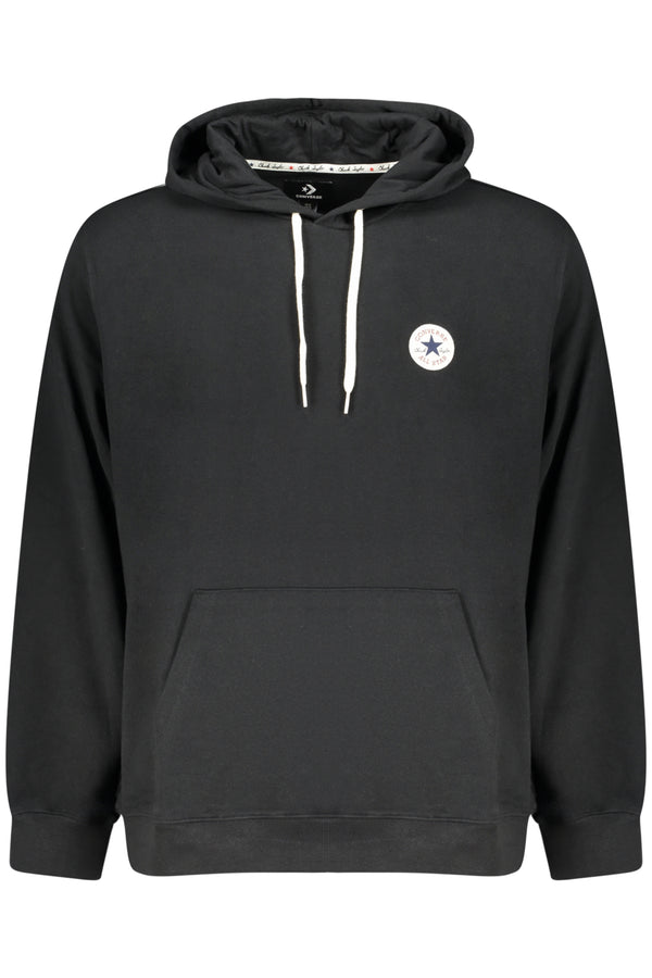 CONVERSE FELPA SENZA ZIP UOMO NERO