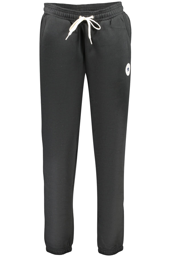 CONVERSE PANTALONE TUTA LUNGO DONNA NERO