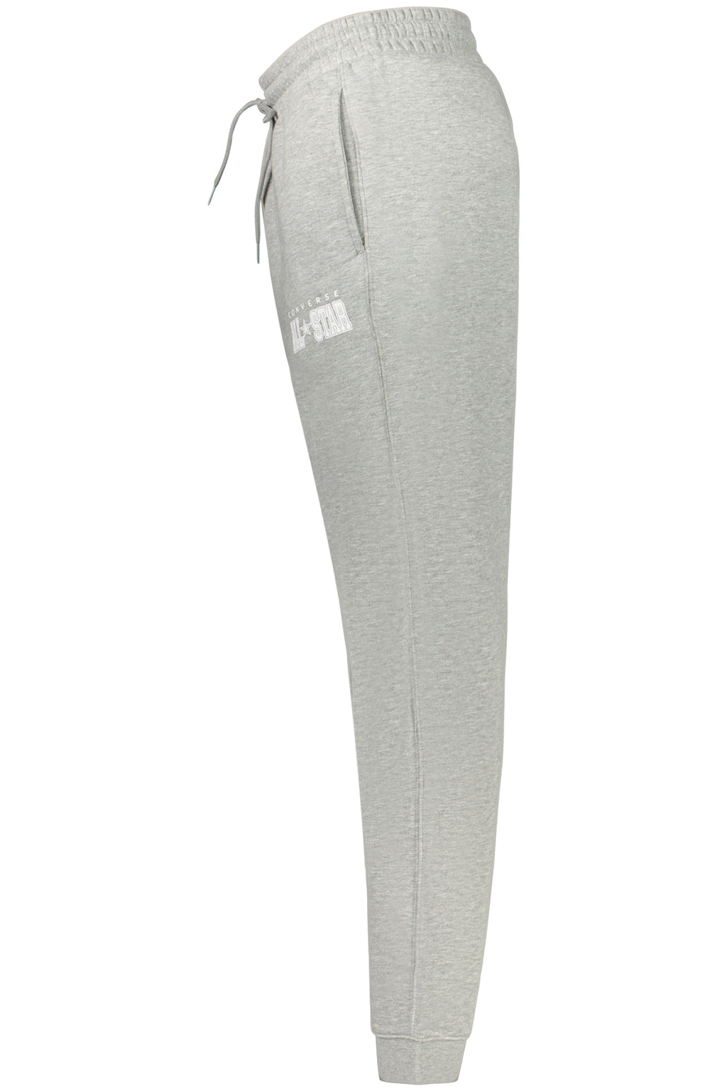 CONVERSE PANTALONE TUTA LUNGO UOMO GRIGIO